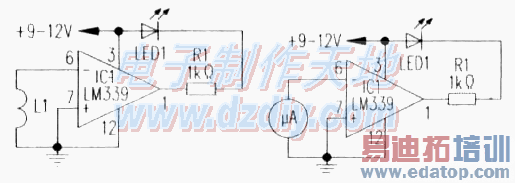 LM339ų·ͼMagnetic field detector