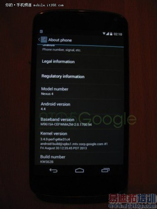 ͼ Nexus4 Android4.4ع