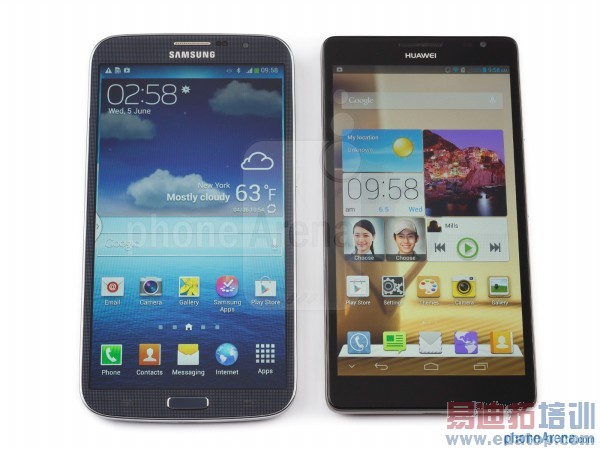 Galaxy Mega 6.3뻪ΪAscend MateĻԱ