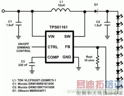 TPS61161ĵӦ