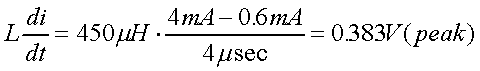 ˵һբ"ON"4mAĵʱͻȻе"OFF"0.6mAĵ迪ʱΪ4msec450mHĵźŵĵ壬ʱĵѹͻΪ