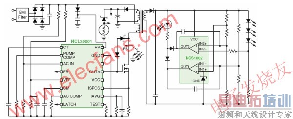 NCL30001LEDԴʺ40125 WӦ www.elecfans.com