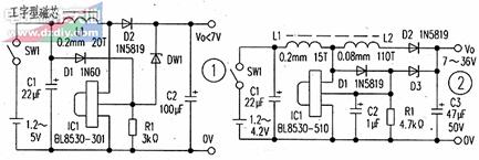 BL8530ѹԴ任Ӧõ·ͼBL8530 BOOST CONERTER