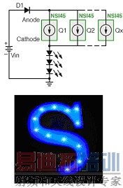 еȵѹͨLED