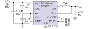 LTC3388-1/LTC3388-3Ӧԭͼ