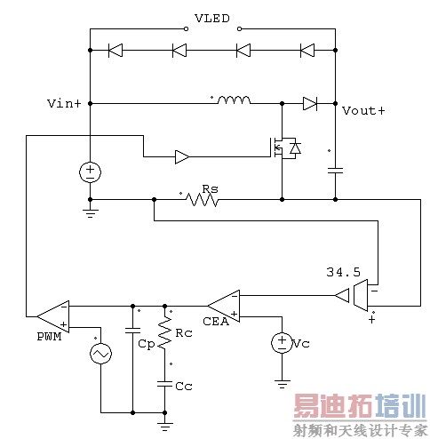 ͼ3MAX16818(ڲ·)ĸLED