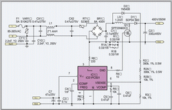 ͼ5350W PFCĵ·(Ŵͼ)