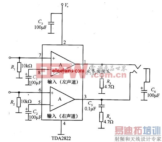 TDA2822Ӧõ·