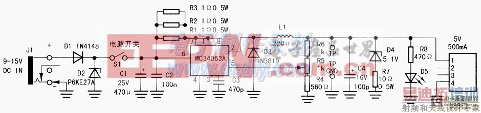 MC34063USB·ͼ