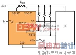  12V VDD LTC2945 Դ