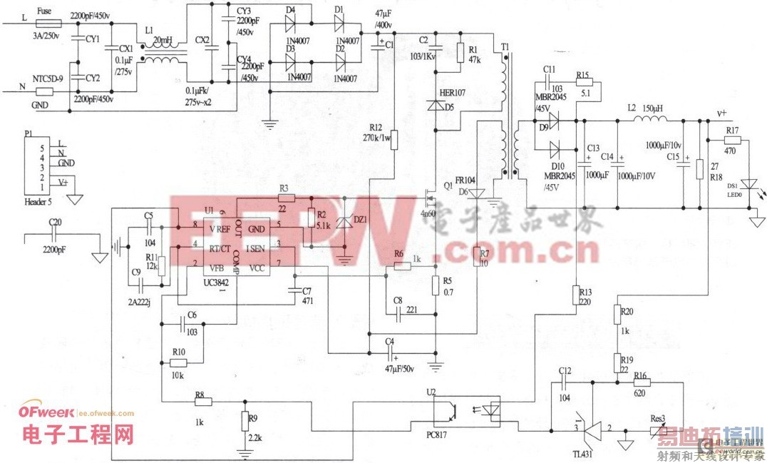 һʵÿصԴԭͼ+PCB 