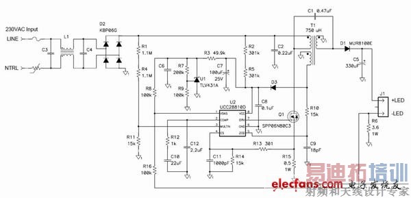 תģʽ SEPIC ˼ LED 