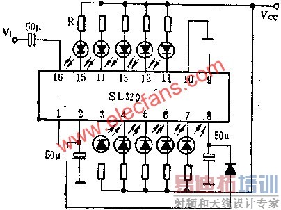 SL320˫·λLEDƽʾ·Ӧ  www.elecfans.com