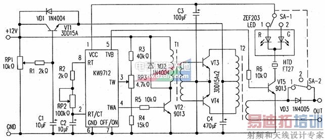 DL-01Ƶǵ·(·ͼ)KW9712 Low-frequency signal generator